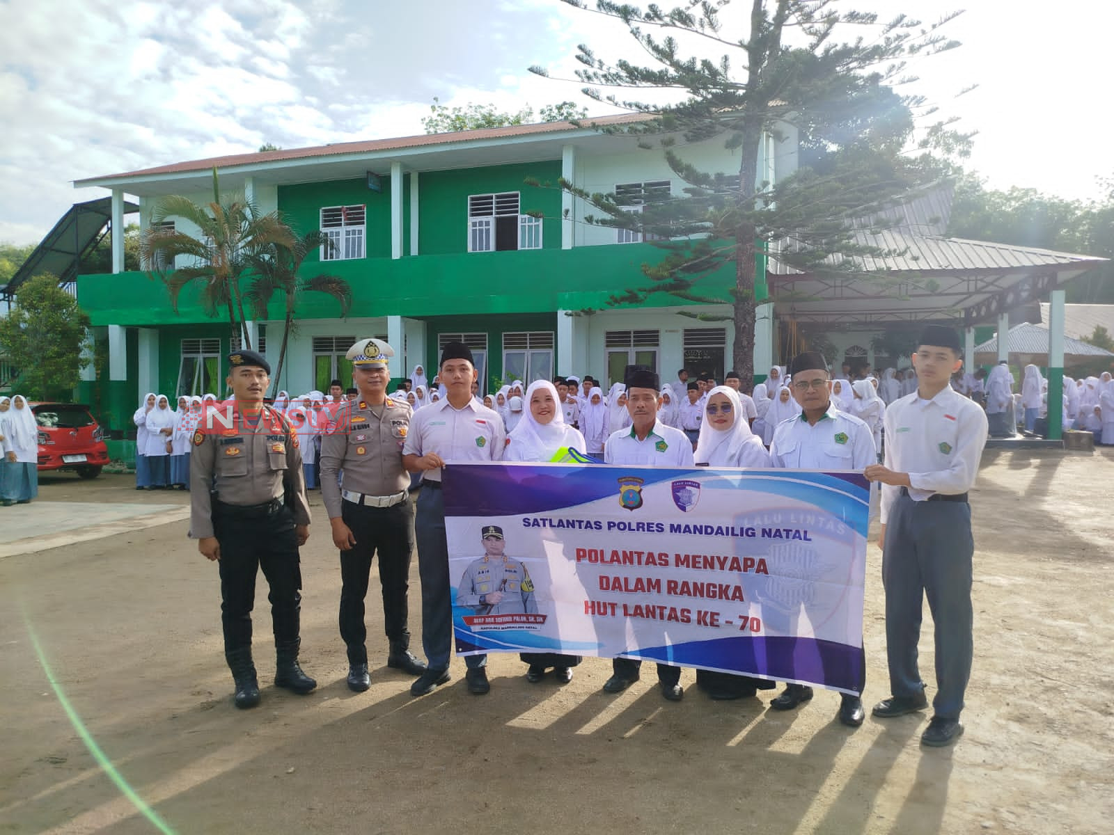 Satlantas Polres Madina Goes to school Sosialisasi Kamseltibcar Lantas | NEWS TV Indonesia