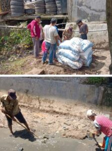 Pengorekan Aek Sitampa di Desa Janji Manaon: Langkah Strategis Antisipasi Banjir, Dipimpin Drs. H. Ihwan Nasution