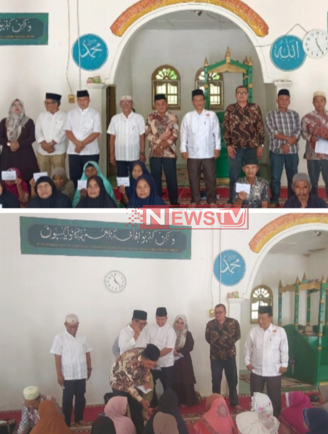 Drs. H. Ihwan Nasution Tekankan Zakat Sebagai Instrumen Pengentasan Kemiskinan di Tapanuli Selatan | NEWS TV Indonesia