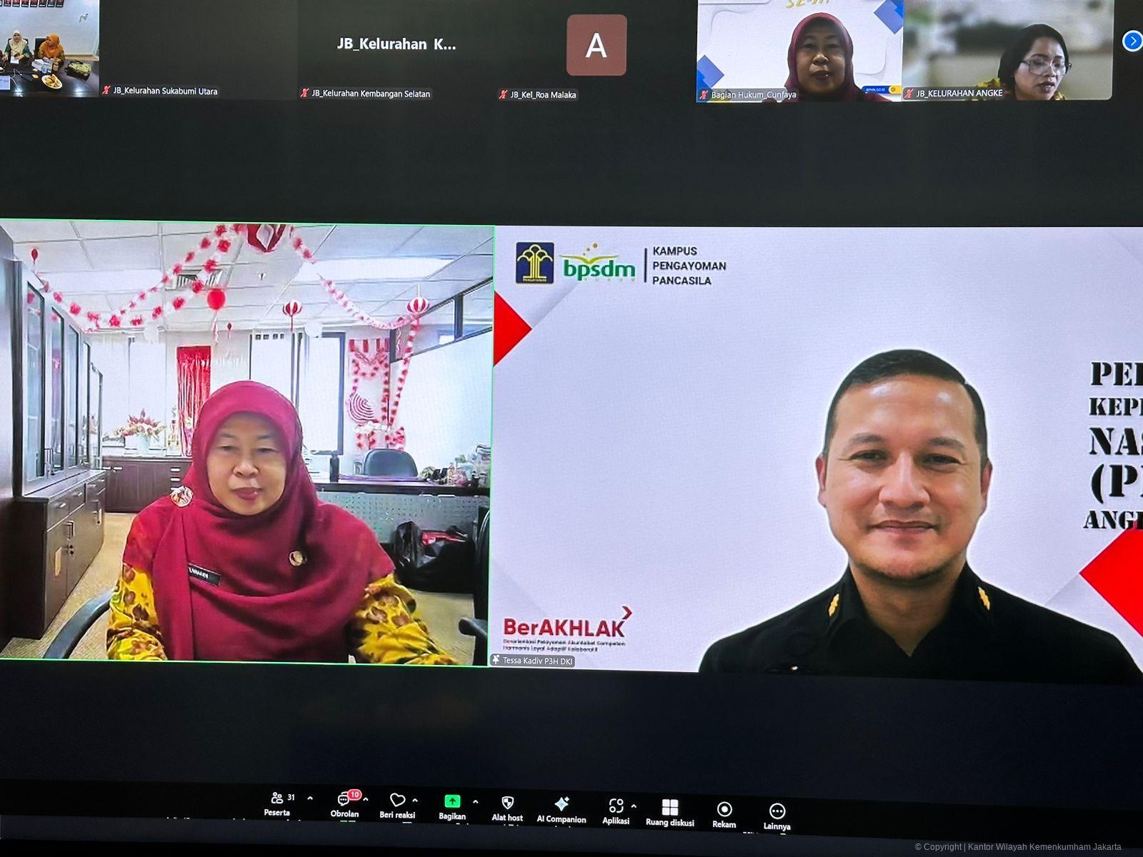 Kanwil Kemenkum DK Jakarta & Pemkot Jakarta Barat Dorong Pembentukan Posbakum 100% di Seluruh Kelurahan. | NEWS TV Indonesia