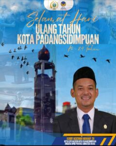 Roby Agusman Harahap: Kolaborasi Adalah Kunci Menuju Padangsidimpuan Mantap di Usia ke-24