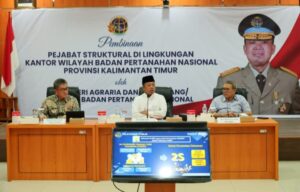 Bahas Proses Bisnis Layanan dan SDM di Kaltim, Menteri Nusron: Kita Perlu Bertransformasi