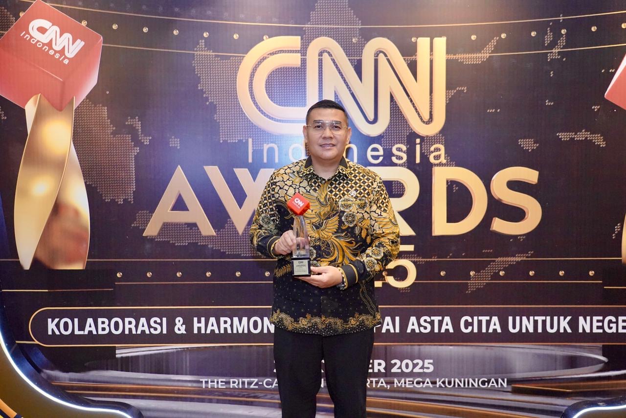 Konsisten Jalankan Reforma Agraria, Kementerian ATR/BPN Raih Rural Development dan Regional Equity di CNN Indonesia Award 2025 | NEWS TV Indonesia