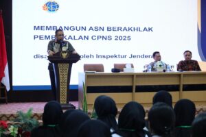 Irjen ATR/BPN Tekankan Pentingnya Mental Pengabdian bagi Peserta Latsar CPNS 2025