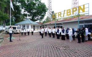 Apel Pagi Kantor Pertanahan Kabupaten Tapanuli Selatan: Wujud Disiplin dan Semangat Kolaborasi ASN Menuju Pelayanan Pertanahan yang Prima