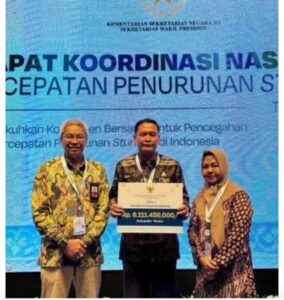 Stunting Turun Tajam, Takalar Diganjar Insentif Rp6,1 Miliar