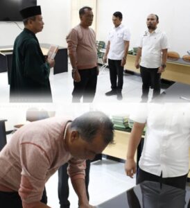 Wujudkan Layanan Akuntabel, Kantah Padangsidimpuan Lakukan Pengangkatan Sumpah Penerbitan Sertipikat Pengganti