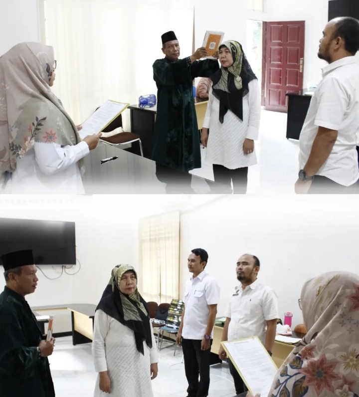 Prosedur Sertipikat Pengganti Dipertegas, Kantah Padangsidimpuan Laksanakan Pengangkatan Sumpah Pemohon | NEWS TV Indonesia