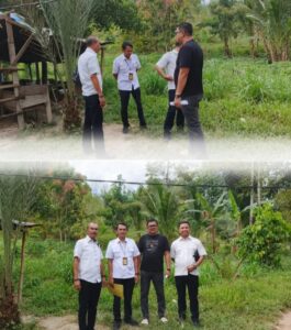 Kantor Pertanahan Kota Padangsidimpuan Laksanakan Pemeriksaan Lapang Permohonan PTP untuk PKKPR