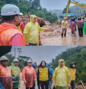 Kepala Dinas PUPR Sumut Tinjau Longsor yang Lumpuhkan Jalur Tarutung–Sibolga: Pemerintah Kerahkan Alat Berat dan Percepat Pembukaan Akses