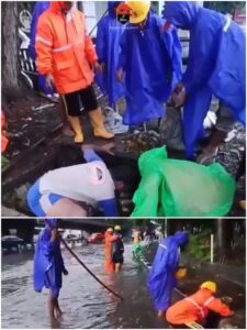 Satgas Drainase DPU Makassar Tangani Genangan di Jalan Urip Sumoharjo dan Perintis Kemerdekaan