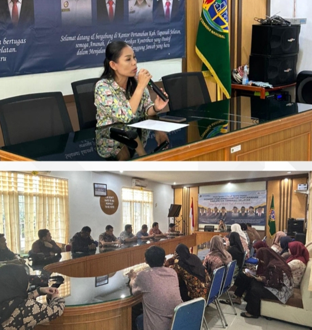 Kantor Pertanahan Kabupaten Tapanuli Selatan Gelar Pembinaan dan Evaluasi Pegawai: Dorong Kinerja Profesional dan Layanan Publik yang Lebih Optimal | NEWS TV Indonesia