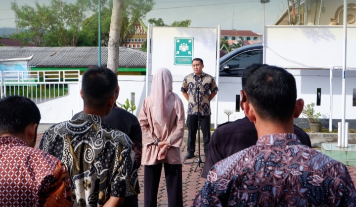 Kantor Pertanahan Kabupaten Tapanuli Selatan Gelar Apel Pagi, Perkuat Disiplin dan Integritas ASN | NEWS TV Indonesia
