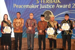 Penguatan Akses Keadilan dari Jakarta : Kanwil Kementerian Hukum DK Jakarta Apresiasi Peacemaker Justice Award 2025