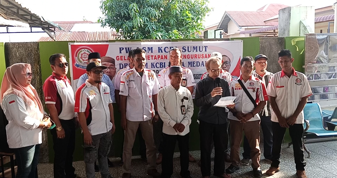 Gelar Penetapan Pengurus DPC LSM KCBI Kota Medan Periode 2025–2030: Marwan Lubis Resmi Nahkodai, Harapan Baru untuk Kemilau Cahaya Bangsa Indonesia | NEWS TV Indonesia