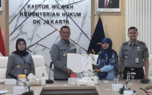 Entry Meeting Pemeriksaan Interim Laporan Keuangan Kementerian Hukum Tahun 2025 di Kanwil Kemenkum DK Jakarta