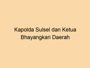 Kapolda Sulsel dan Ketua Bhayangkari Daerah Tinjau SPPG Yayasan Kemala Bhayangkari Polda Sulsel