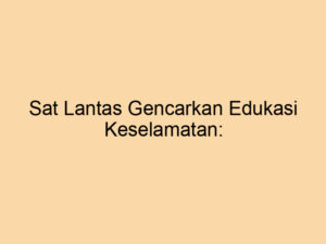 Sat Lantas Gencarkan Edukasi Keselamatan: Sosialisasi Ops Zebra Pallawa 2025 Menyasar Pelajar SMAN 3 Baebunta