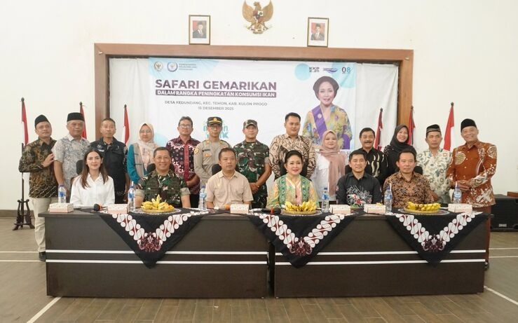 Dandim 0731/Kulon Progo Ajak Ibu Hamil dan Balita Perbanyak Makan Ikan