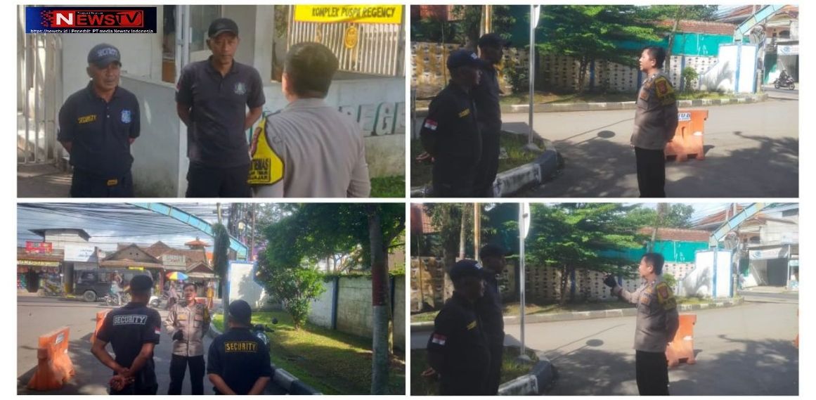 Bhabinkamtibmas Batujajar Timur Sambangi Security Puspa Regency, Perkuat Sinergi Dukung Ops Lilin 2025 | NEWS TV Indonesia