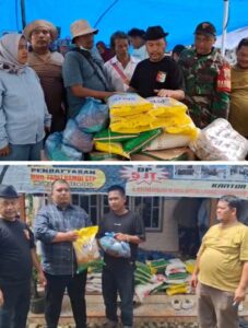 Solidaritas Peduli Bencana, AKURAMA Mart dan UNIFA Computer Berikan Bantuan ke Rianiate dan Garoga