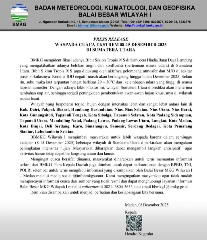 Waspada Cuaca Ekstrem: BMKG Prediksi Intensitas Hujan Meningkat hingga 15 Desember | NEWS TV Indonesia