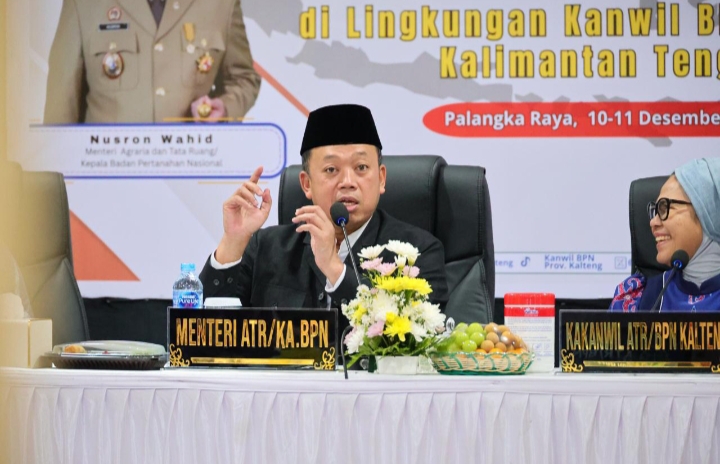 Pembinaan di Kanwil BPN Provinsi Kalteng, Menteri Nusron Minta Pelayanan Pertanahan Adaptif, Cepat, dan Bersih | NEWS TV Indonesia