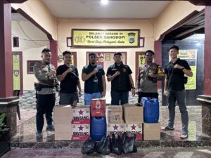 Polres Morowali dan Polsek Bahodopi Bersinergi Amankan Malam Pergantian Tahun Baru 2025–2026