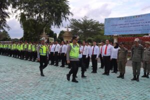 Polres OKU Gelar Apel Gabungan Operasi Lilin Musi 2025, Siap Amankan Natal dan Tahun Baru