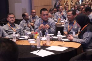 Kanwil Kemenkum DK Jakarta Ikuti Evaluasi Kinerja Hari Kedua Rakordal 2025
