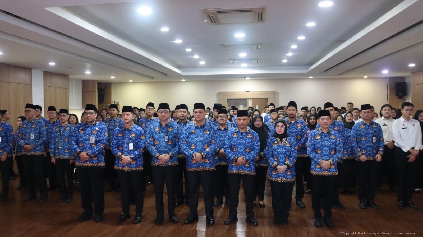 Kanwil Kementerian Hukum DK Jakarta Gelar Upacara Peringatan Hari Bela Negara ke-77 | NEWS TV Indonesia