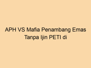 APH VS Mafia Penambang Emas Tanpa Ijin PETI di Mandailing Natal