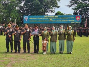 Danrem 072/Pamungkas Hadiri Penutupan Dikmaba Infanteri TNI AD TA 2025 dan Diktukba TNI AD Gelombang I 2026