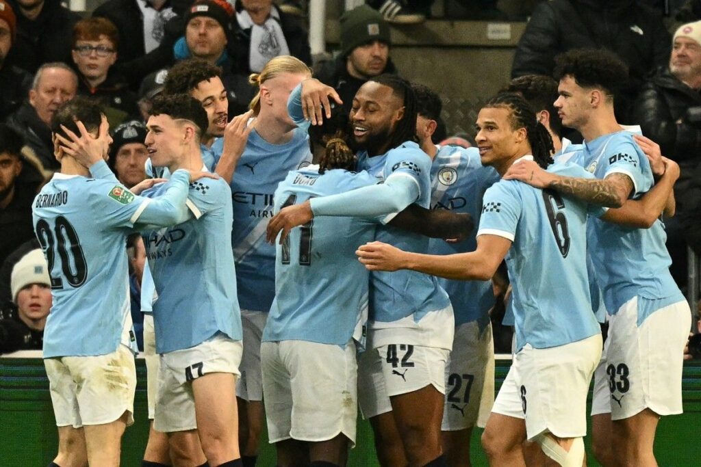 Man City Taklukkan Newcastle 2-0 di Leg Pertama Semifinal Carabao Cup