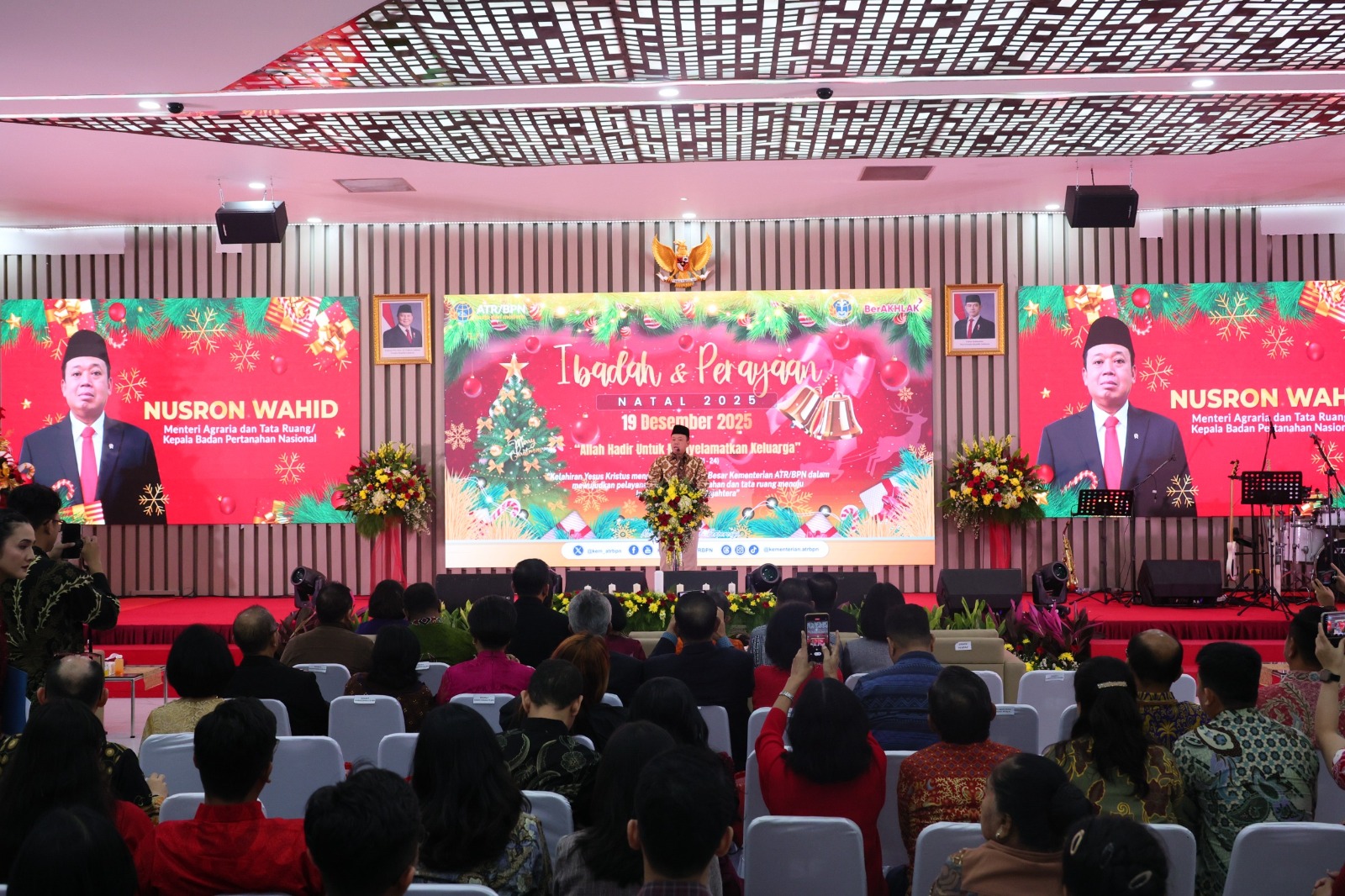 Buka Ibadah dan Perayaan Natal 2025 Kementerian ATR/BPN, Menteri Nusron: Jadikan Esensi Agama sebagai Spirit Bekerja | NEWS TV Indonesia