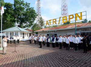 Kantor Pertanahan Tapanuli Selatan Gelar Apel Pagi: Perkuat Disiplin, Soliditas, dan Komitmen Pelayanan Publik Pertanahan