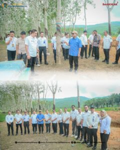 Kantor Pertanahan Kota Padangsidimpuan Lakukan Survei Tahap II Lokasi Pembangunan Huntara dan Huntap di Pulo Bauk