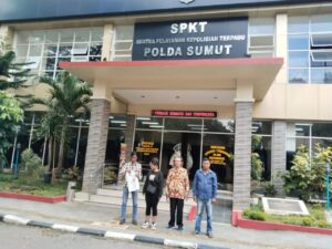 Keluarga Korban Pembunuhan Jonres Sinaga Datangi Poldasu, Pertanyakan Perkembangan Kasus