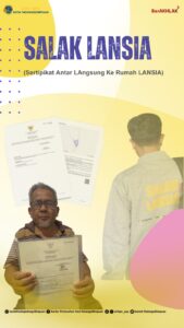 Kantor Pertanahan Kota Padangsidimpuan Terus Hadirkan Pelayanan Humanis bagi Lansia Melalui Program SALAK LANSIA