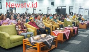 Sinergi Dandim 0731/KP dan Bupati Hadiri Perayaan Natal Bersama