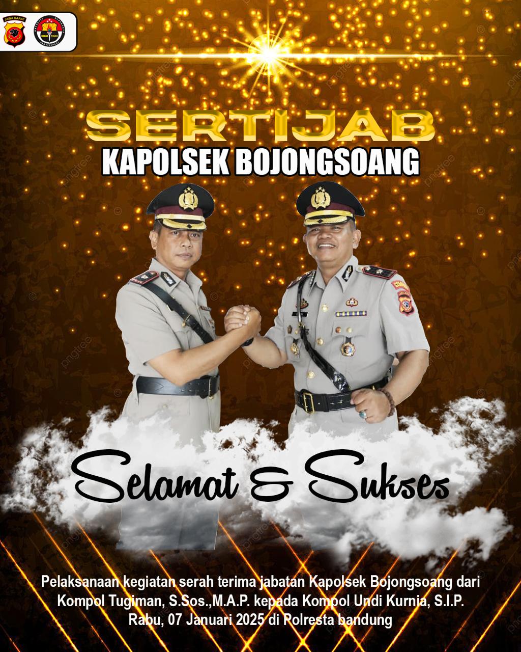 Kompol Undi Kurnia Resmi Jabat Kapolsek Bojongsoang, Kapolresta Bandung Pimpin Sertijab | NEWS TV Indonesia