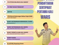 Kantor Pertanahan Kota Padangsidimpuan Sosialisasikan Syarat Pendaftaran Sertipikat Pertama Kali Waris