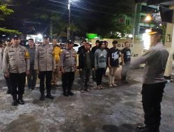 Jaga Kondusifitas Malam Akhir Pekan, Polsek Mamajang Gelar KRYD Skala Besar