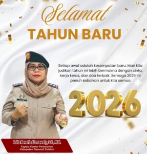 Kantor Pertanahan Tapanuli Selatan Sambut Tahun Baru 2026 dengan Semangat Pelayanan Profesional dan Berintegritas