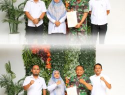 Kantor Pertanahan Kota Padangsidimpuan Serahkan Sertipikat Tanah Aset Kementerian Pertahanan