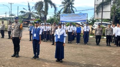 Polsek Tamalate Gelar Pembentukan dan Pelatihan PKS Tingkat SMP se-Kecamatan Tamalate