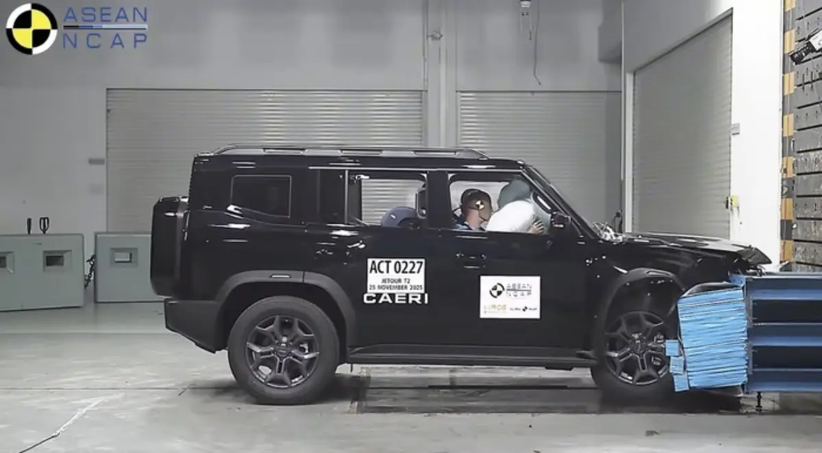 Jetour T2 Terbukti Aman dengan Skor Uji Tabrak 86,5 Poin, Ini Spesifikasinya!