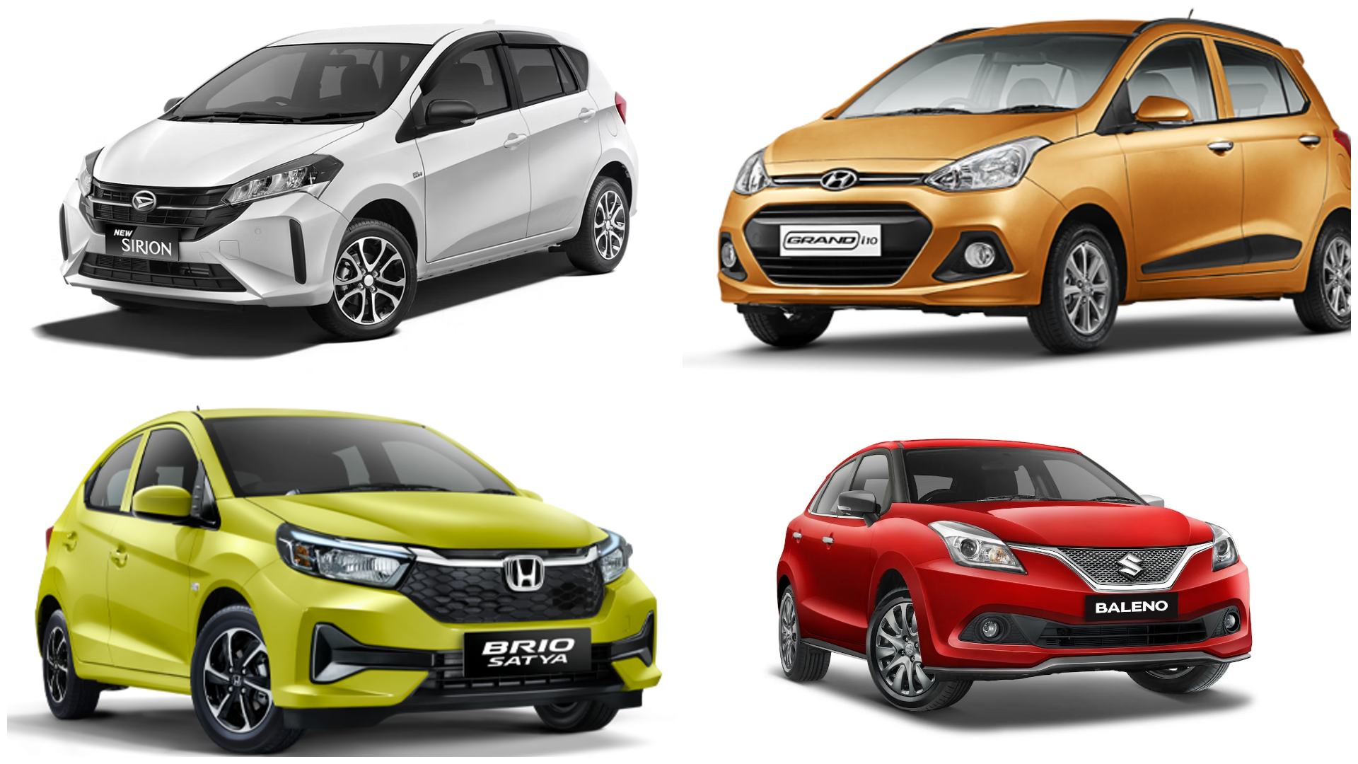 17 Rekomendasi Mobil City Car Paling Irit BBM dan Bandel