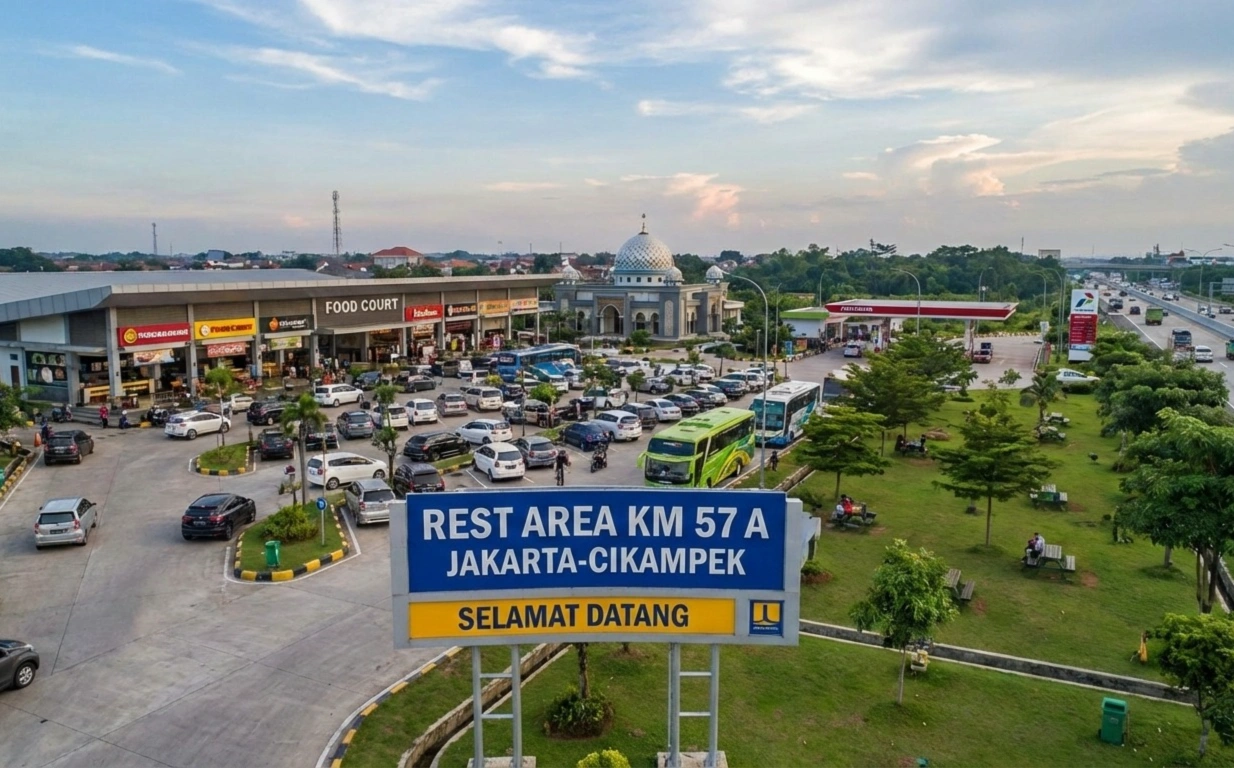 Rest Area Jabodetabek untuk Berbuka Puasa 2026, Cek Lokasinya!
