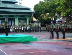 Pelihara Disiplin Prajurit, Korem 072/Pamungkas Gelar Upacara Bendera